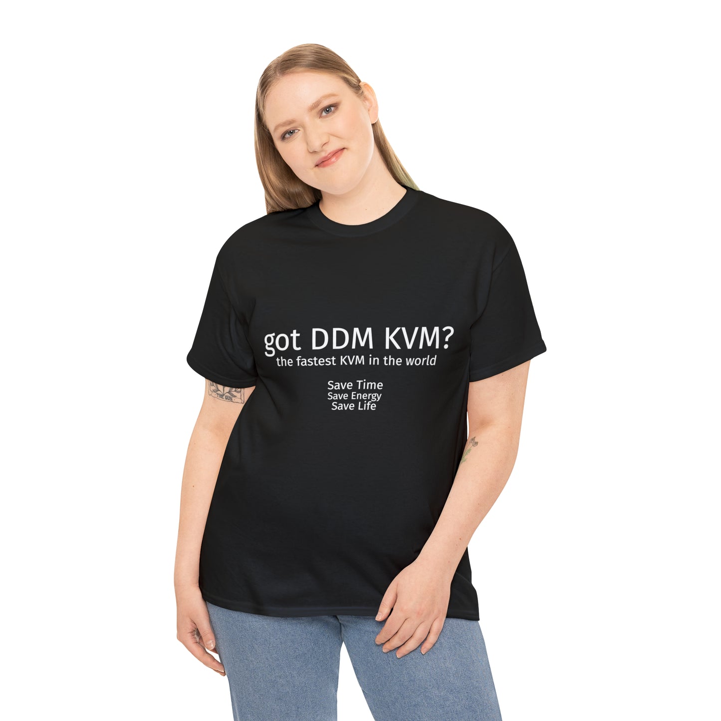Got DDM KVM? ConnectPRO Unisex Heavy Cotton Tee