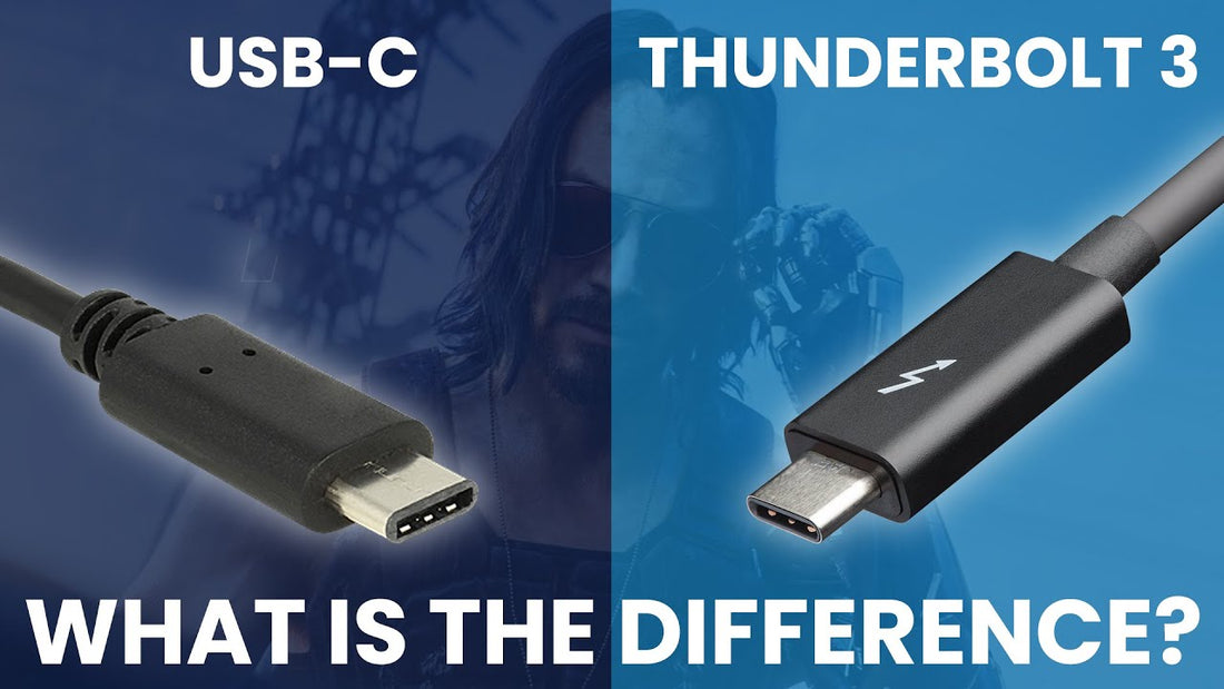 USB Type-C vs. Thunderbolt: What's the Difference?