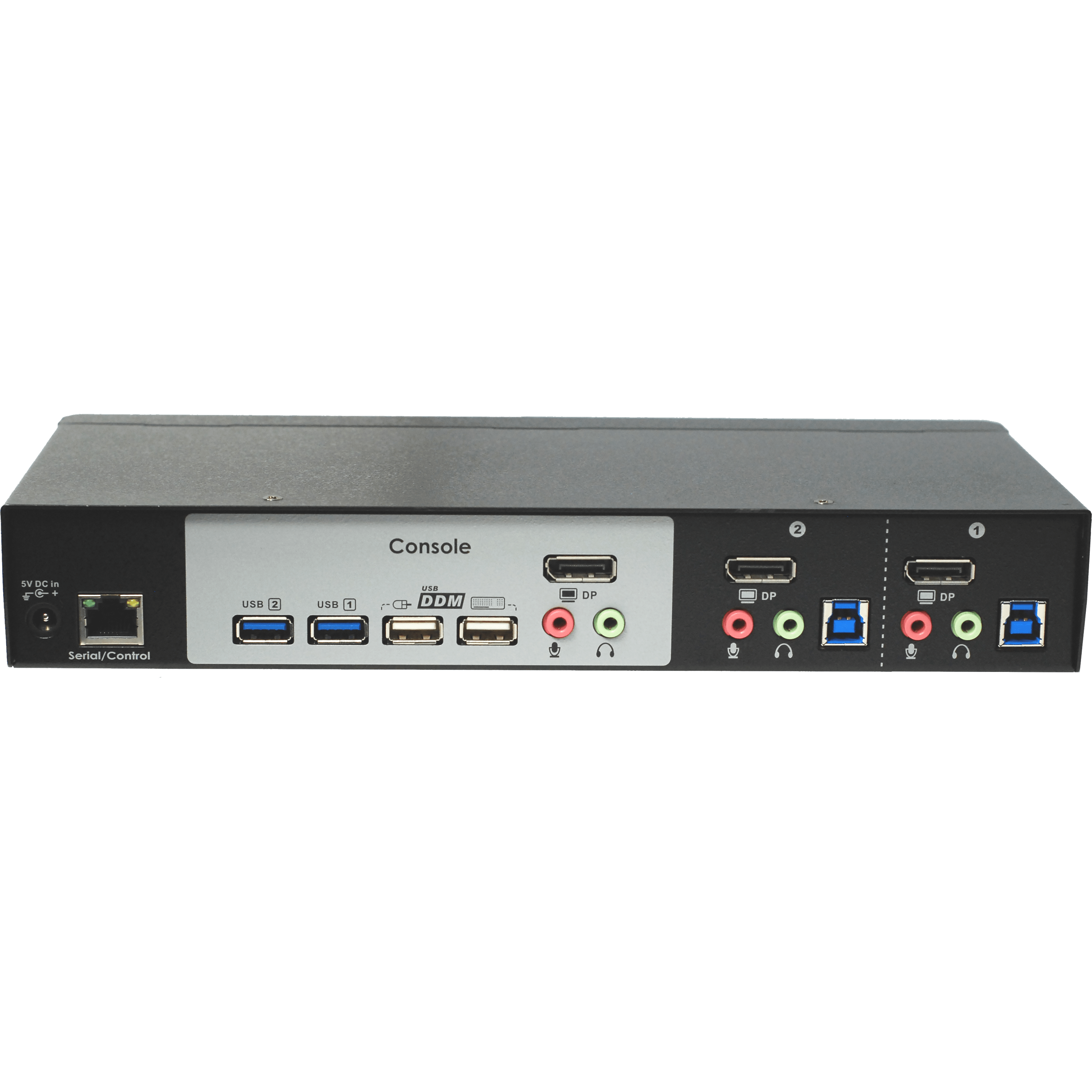 UDP-12AP DisplayPort 1.4 KVM Switch For Single Monitor And 2 Systems ...