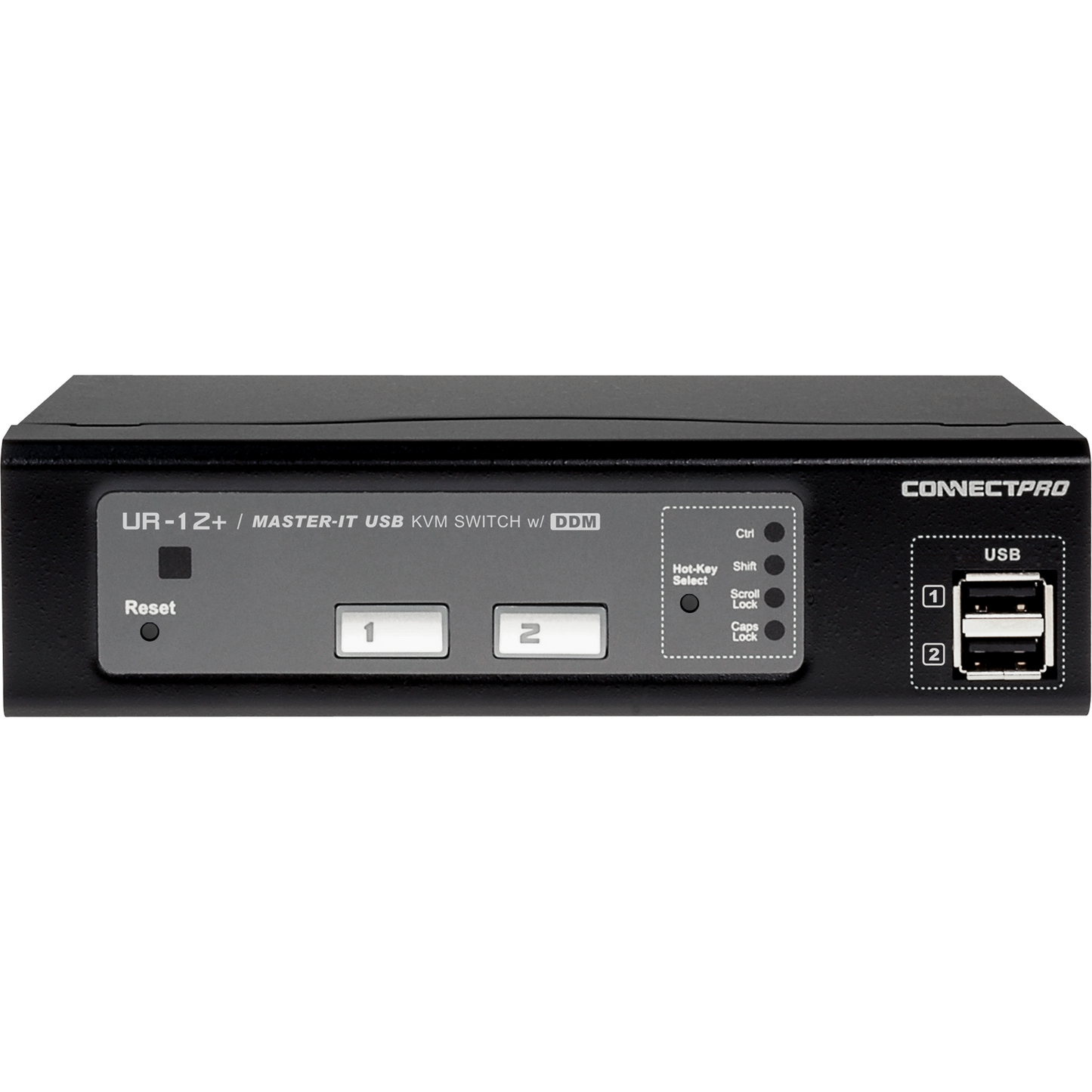 UR-12+ KVM switch for One Monitor and Two Computers